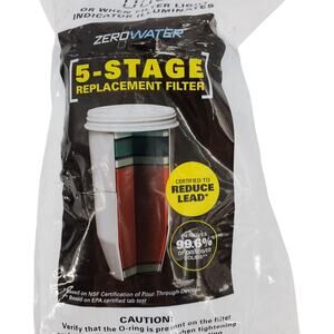 ZeroWater‎ 5 Stage Replacement Filter New